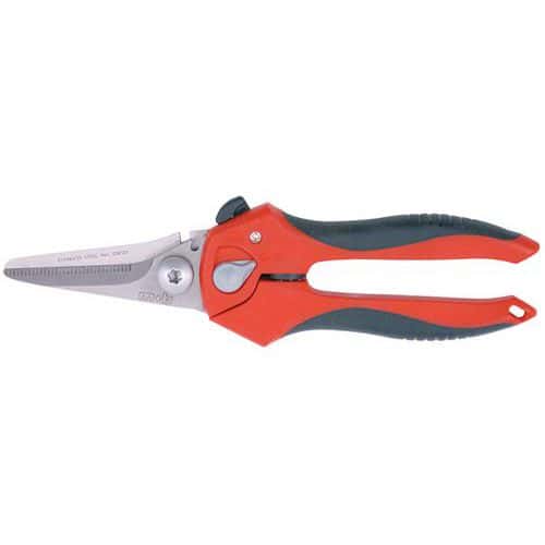 Straight-tipped utility shears