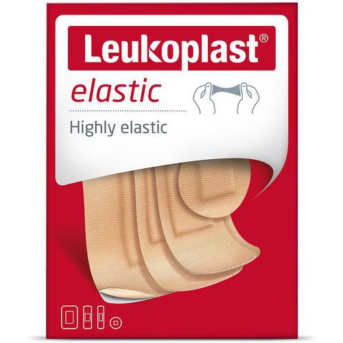 Elastic latex-free plasters - Box of 40 - Leukoplast