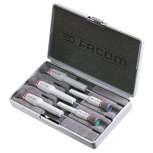 Set of five Micro-Tech® Torx® screwdrivers
