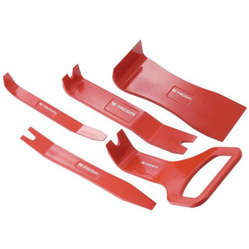 Plastic component removal tool set CR.D5 - Facom