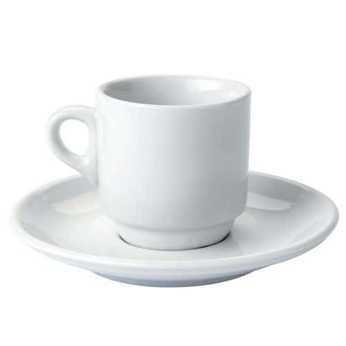 Espresso cup with saucer