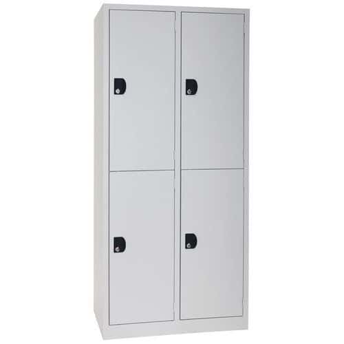 Modulo multi-compartment locker - 1 to 3 columns - On base - Manutan Expert