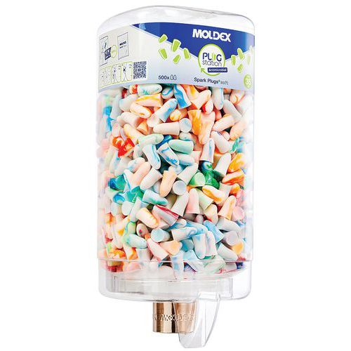 PlugStation 500 antimicrobial earplug dispenser - Moldex