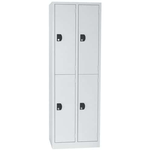 Modulo multi-compartment locker - 1 to 3 columns - On base - Manutan Expert