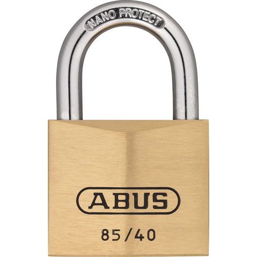 Series 85 padlock - Keyed different for master key - 2 keys