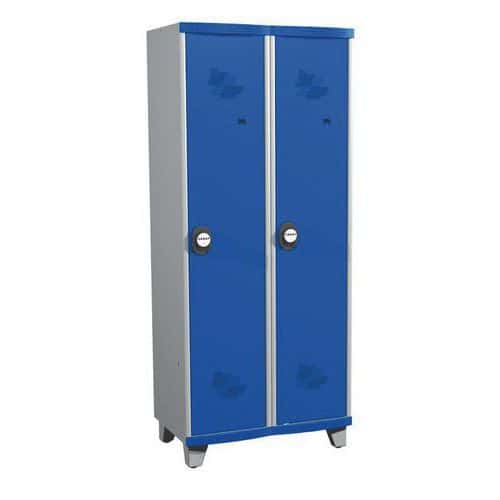 Seamline Optimum® 2-column locker - Column width: 400 mm - On feet - Acial