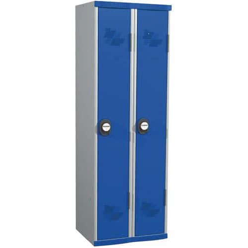 Seamline Optimum® 2-column locker - Width: 300 mm - On base - Acial