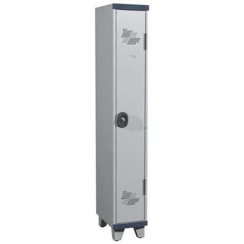 Seamline Optimum® 1-column locker - Width 300 mm - On feet - Acial