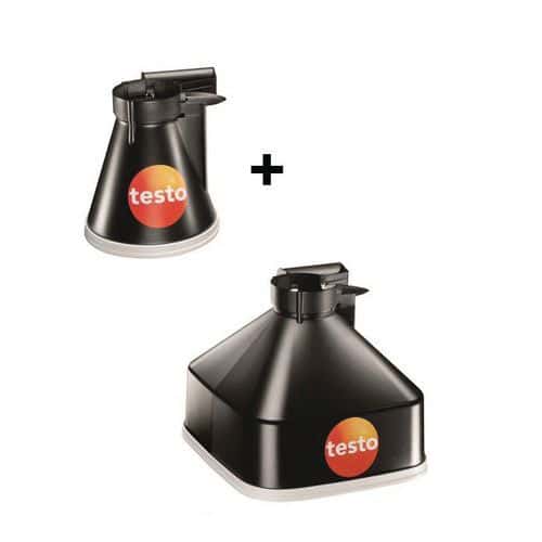 Set of flow rate cone for CMV and ventilation cone - Testo 417