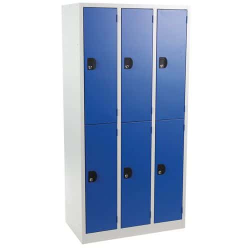Modulo multi-compartment locker - 1 to 3 columns - On base - Manutan Expert