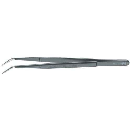 Knipex Tweezers – angled, serrated