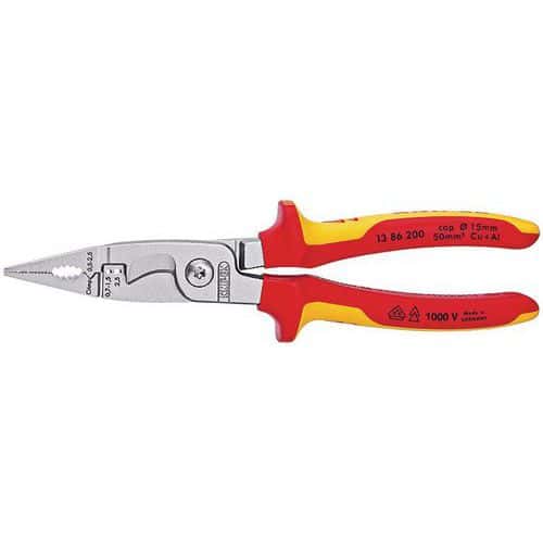 1000 V VDE insulated pliers for electrical work