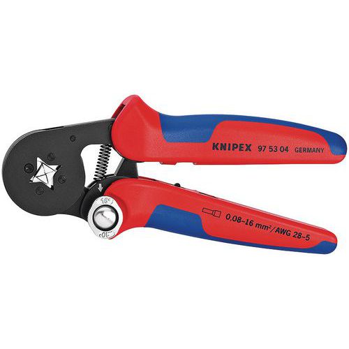 Knipex self-adjusting crimping pliers