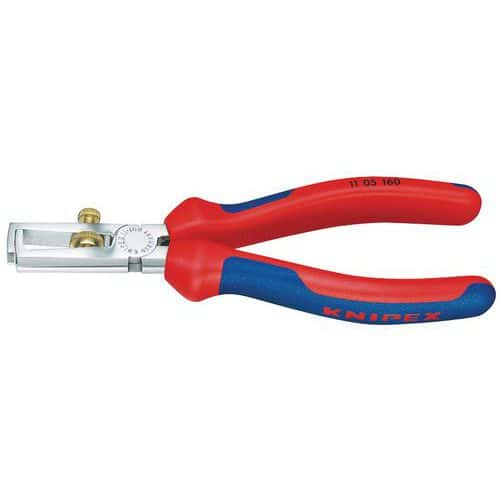 Knipex sheathed bi-material stripping pliers