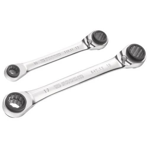 64C.J2 set of ratchet ring spanners - Facom