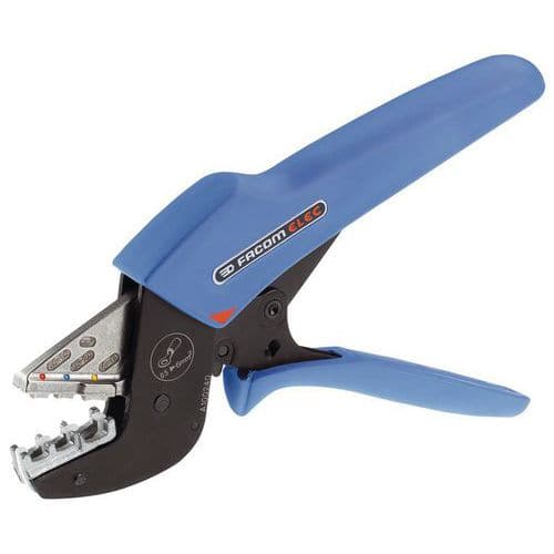 SERKAN® ratchet crimping pliers for pre-insulated terminals