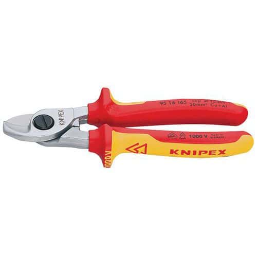 Knipex insulated cable shears VDE 1000 V