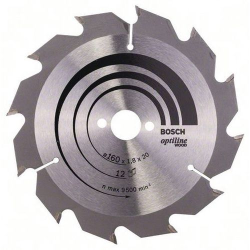 Optiline Wood circular saw blade 160