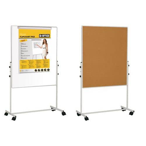 Double-sided cork board