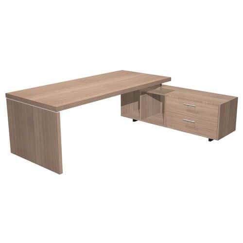 Flora desk with return