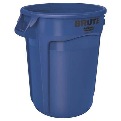 BRUTE round container - Blue - 121 l