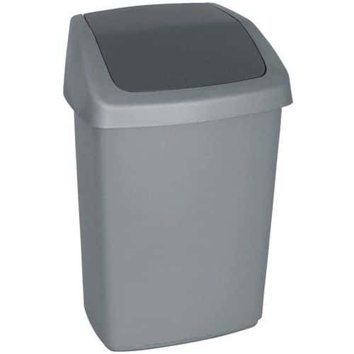 Swing lid waste bin - 10 to 50 L