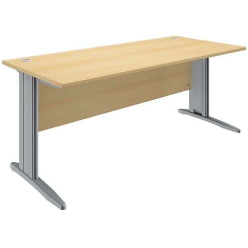 Ticka straight desk - Beech