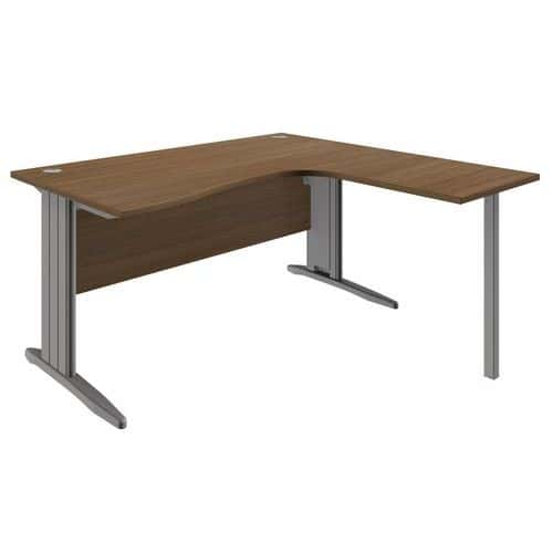 Ticka compact desk - Walnut