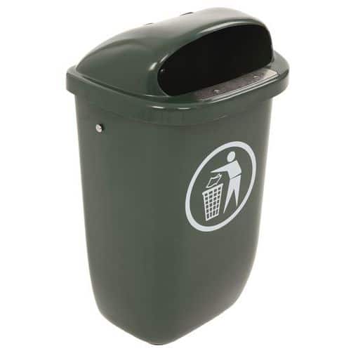 50-l public waste bin