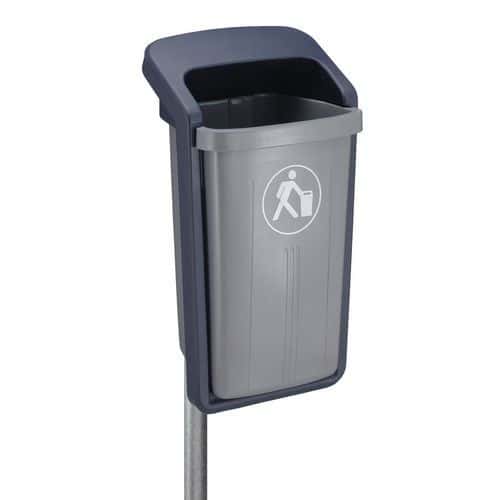 50-l outdoor plastic bin - Vepabins