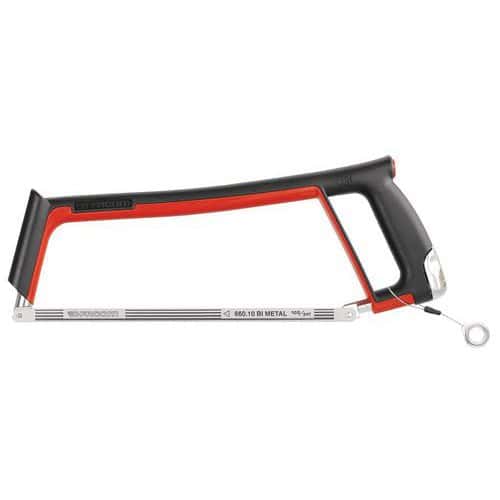 Compact metal SLS hacksaw frame