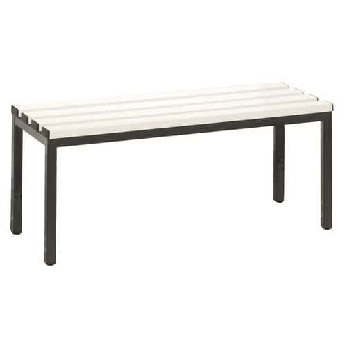 PVC cloakroom bench - CP