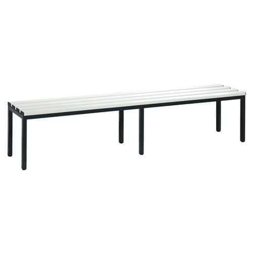 PVC cloakroom bench - CP