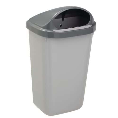 Xerios grey wall bin - 50 L