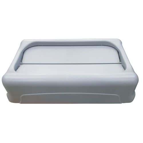 Grey swing lid for 60-l and 87-l Slim Jim Vented containers - Rubbermaid