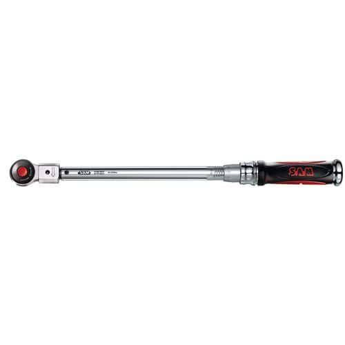 Dynatech torque wrench with removable ratchet