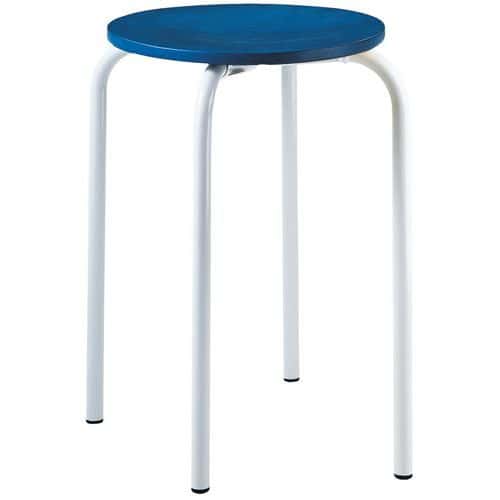 Low stool with four feet