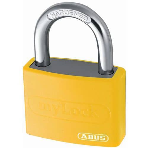 Aluminium Padlocks - Plastic Covered