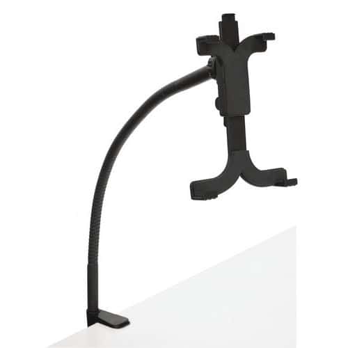 5-10 tablet stand with DESQ desk clip