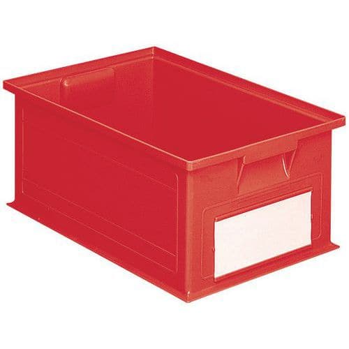 Stackable container - Red - Length 200 to 630 mm - 3.6 to 85 l