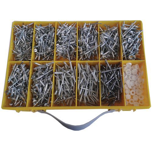 Case of blind rivets - 1325 pieces - Degometal