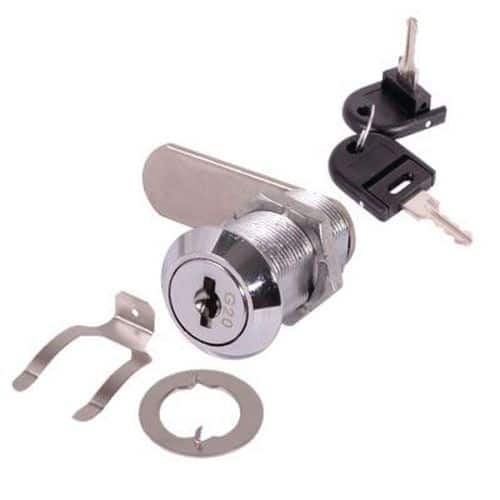 Camlock – Body length 30 mm - Keyed different