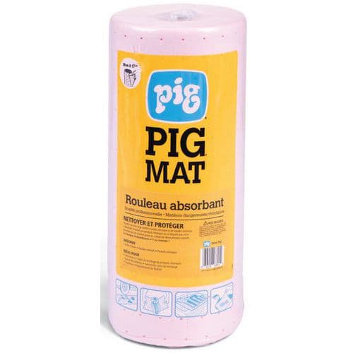 PIG MAT mini chemical absorbent roll - Pig