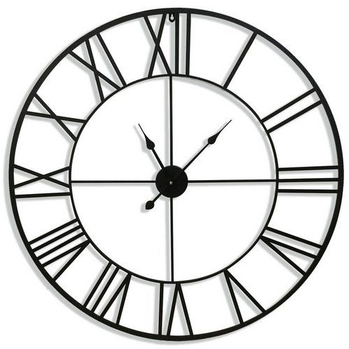 Gaïa metal clock, diameter 90 cm - Orium