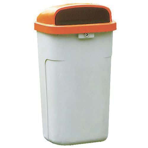 Classic bin - 50 litres with ashtray