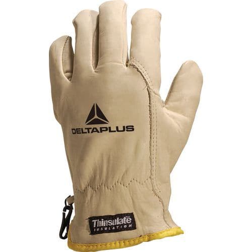 FBF50 cowhide grain leather cold-resistant gloves