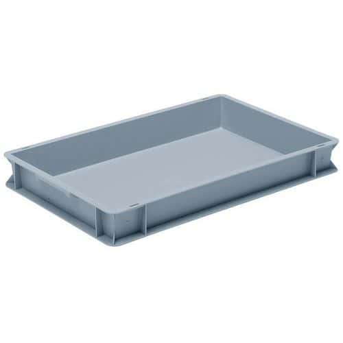 RAKO grey European standard stackable container - 14 and 20 l