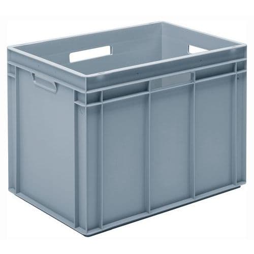 RAKO grey European standard stackable container - 45 to 100 l