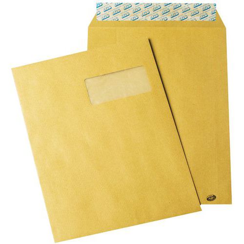 Kraft envelope, 90 g - With window