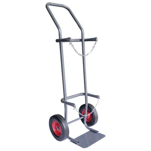 Steel Sack Truck For Gas Cylinders - Heavy Duty 200kg - Manutan Expert